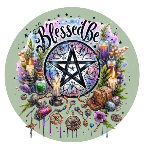 Blessed Be Vinyl Sticker