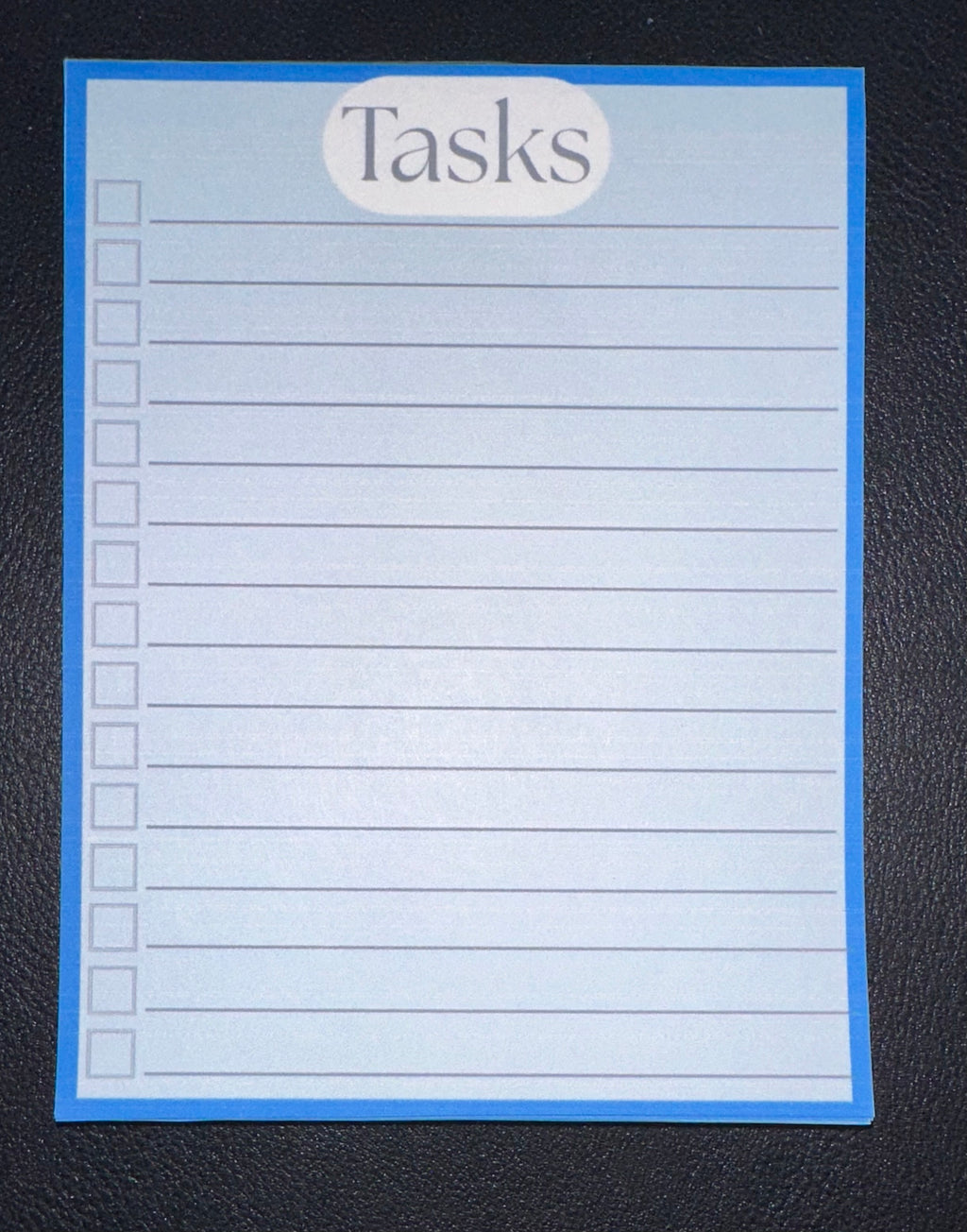 Sobriety & Recovery Affirmation “Tasks” Notepads