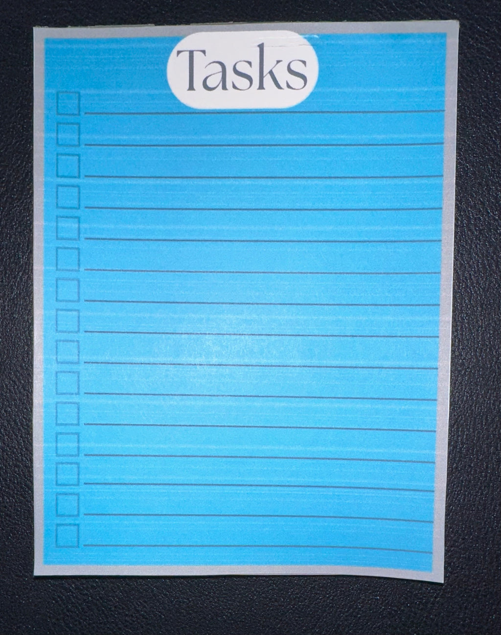 Sobriety & Recovery Affirmation “Tasks” Notepads