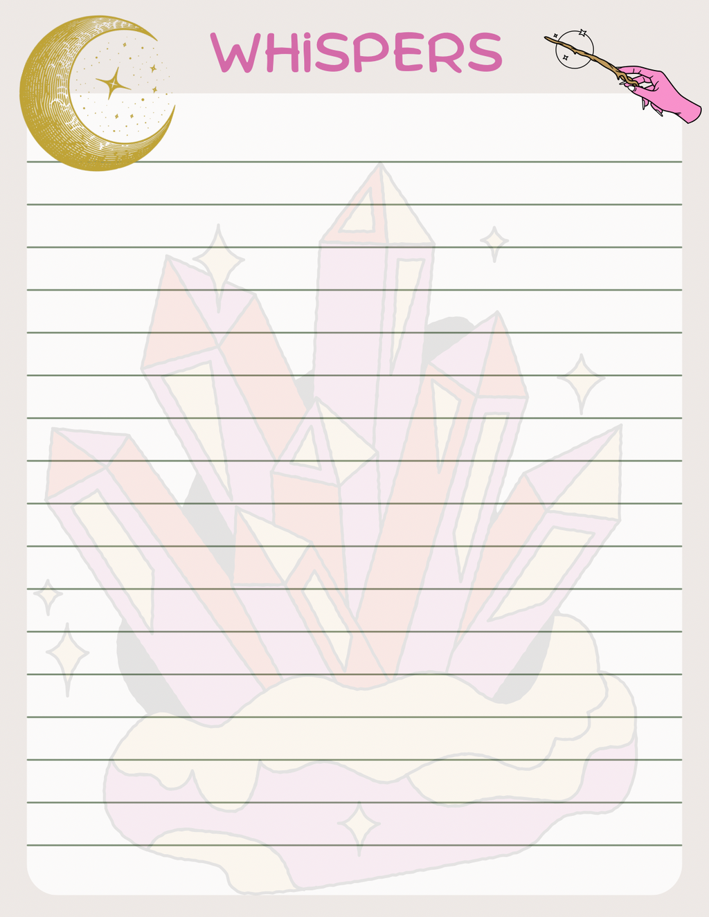 Whispers Notepad