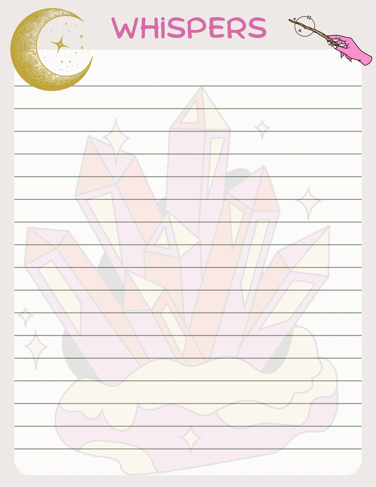 Whispers Notepad
