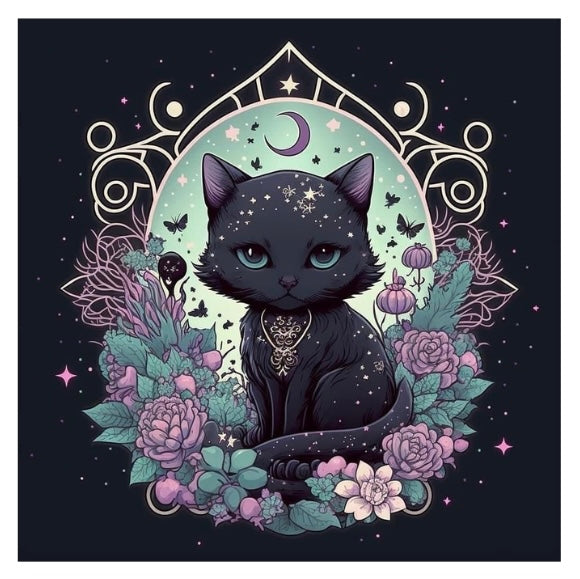 Midnight Familiar Vinyl Sticker
