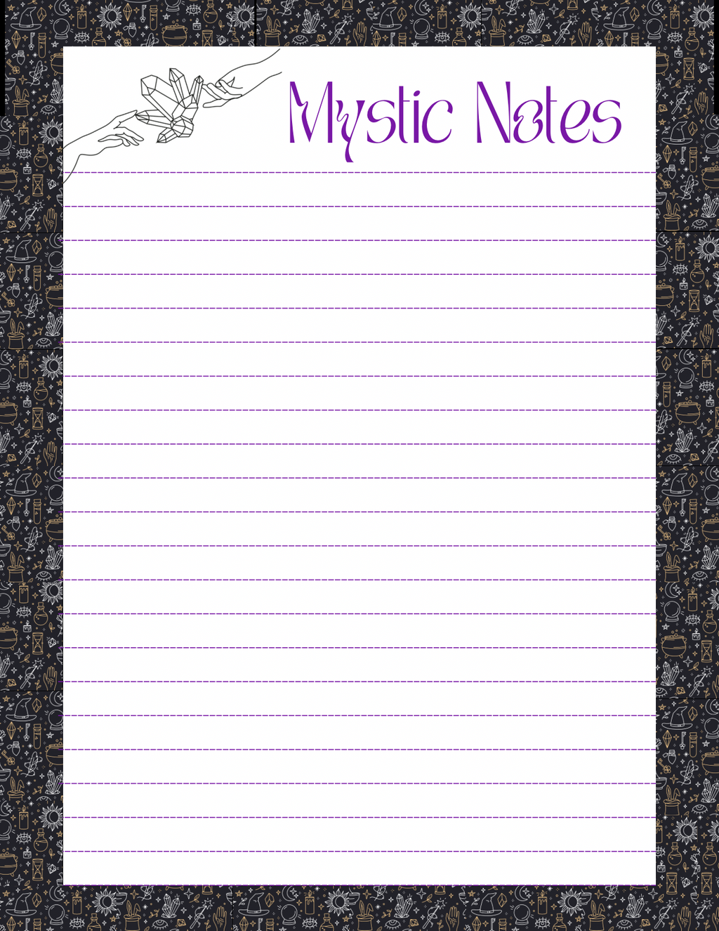Mystic Notes Notepad