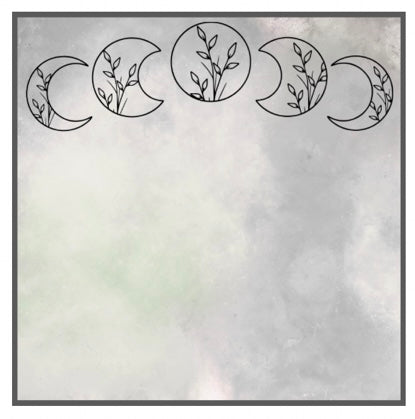 Crescent Thoughts Mini Notepad