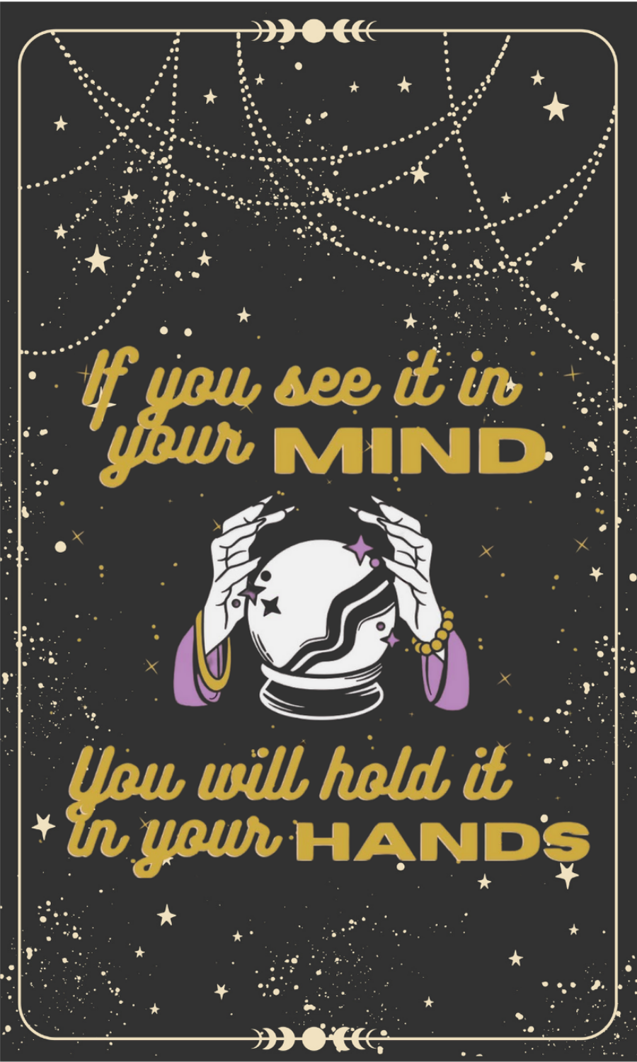 Mind to Manifestation Wide Bookmark