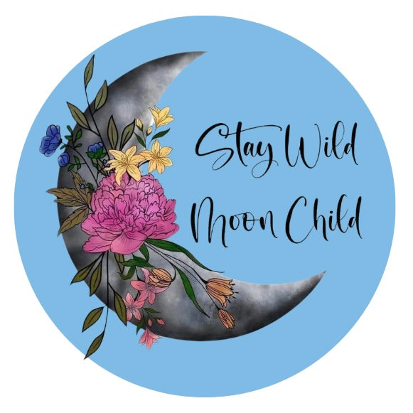 Stay Wild Moon Child Vinyl Sticker