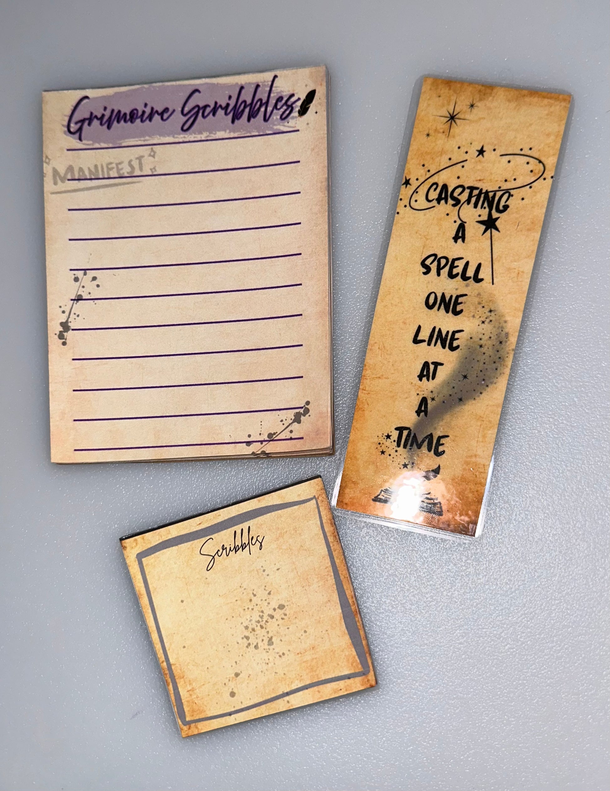 Grimoire Scribbles Trio Set