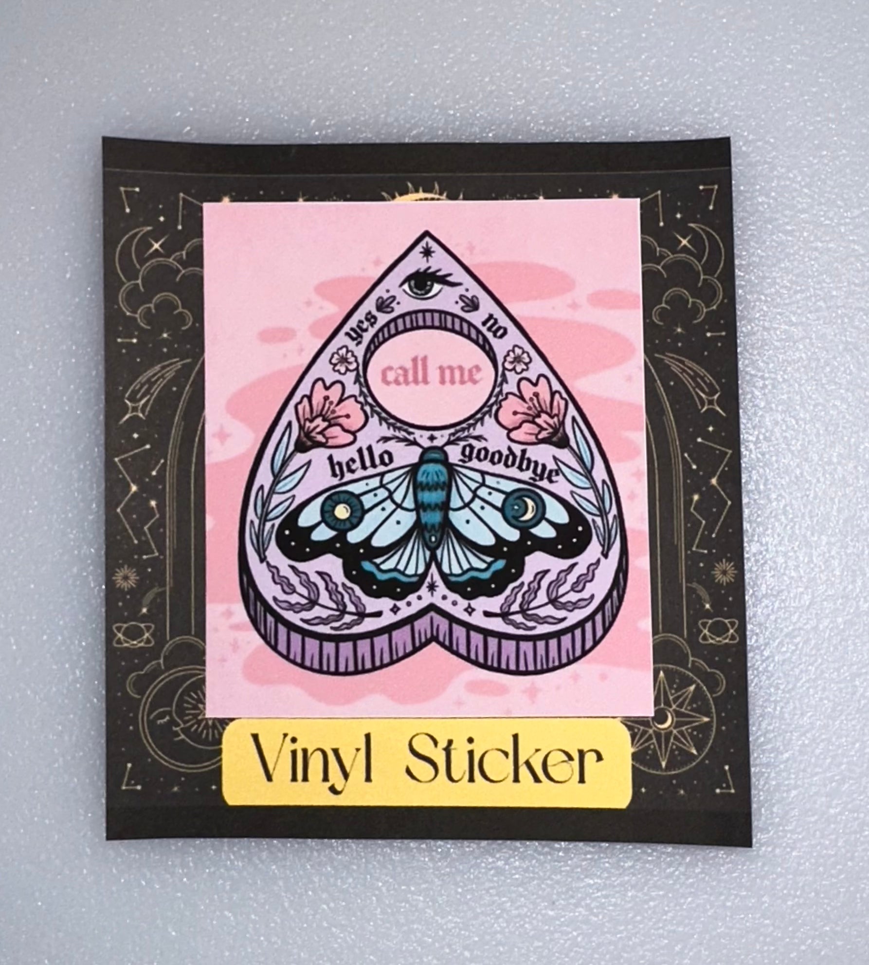 Call Me Mystic Vinyl Sticker
