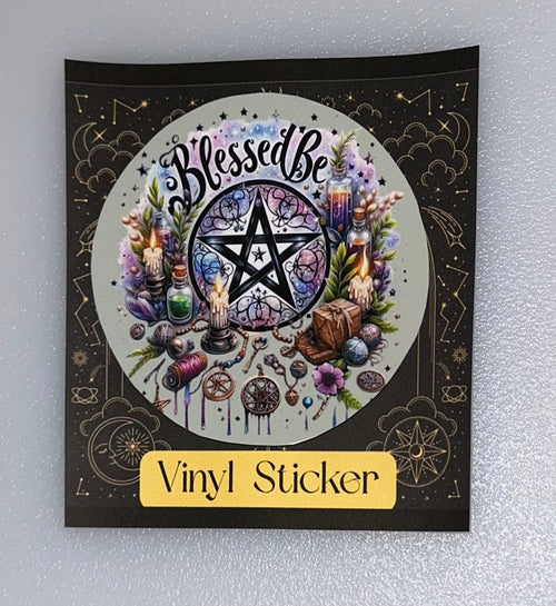 Blessed Be Vinyl Sticker