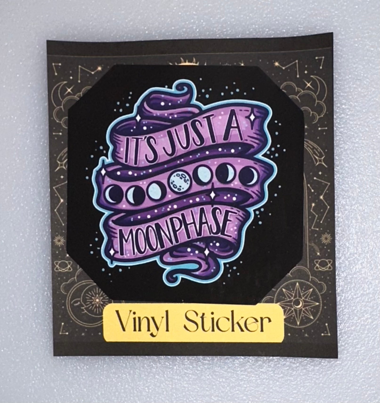 It’s Just A Moonphase Vinyl Sticker