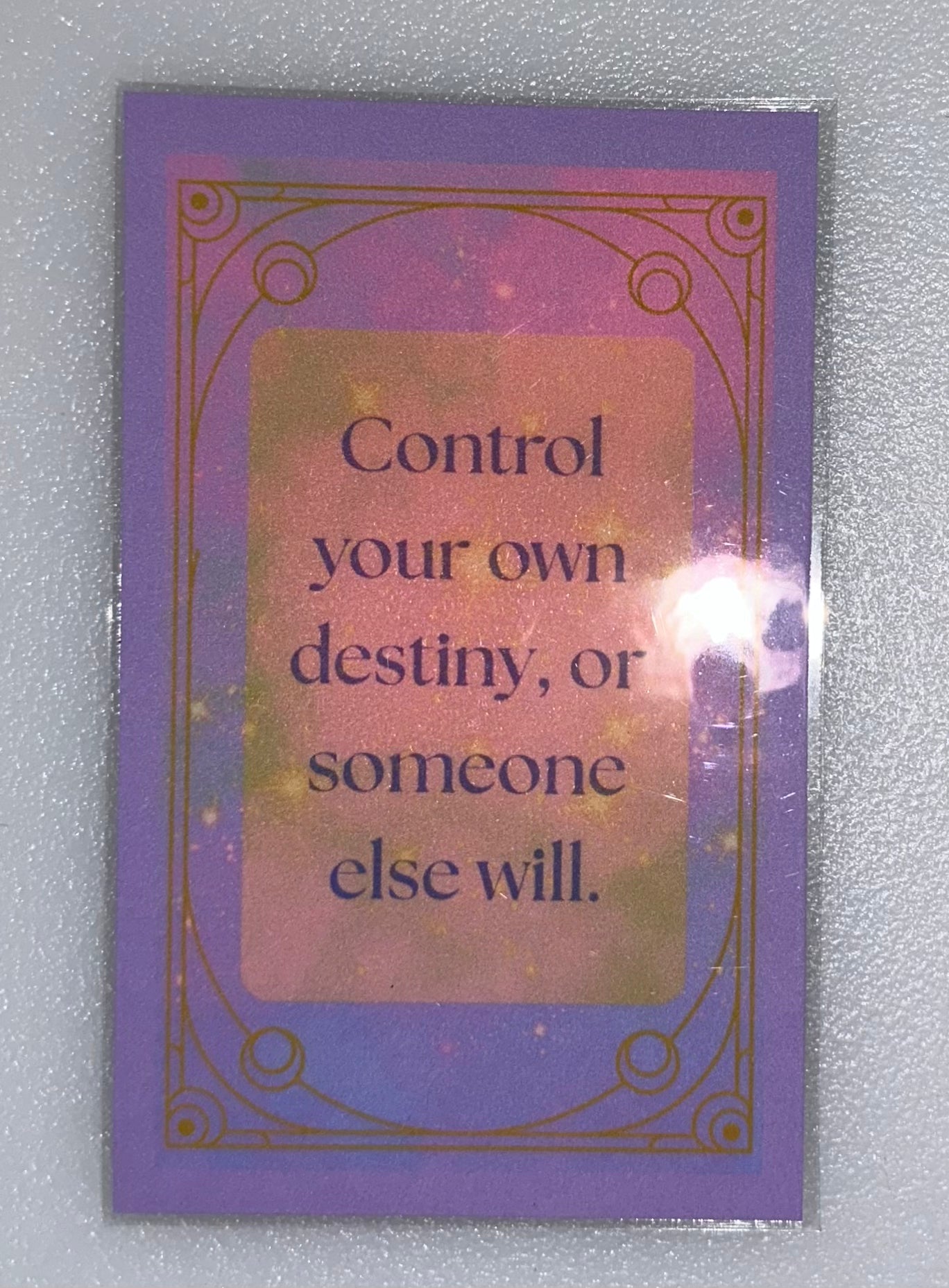 Cosmic Control Wide Bookmark