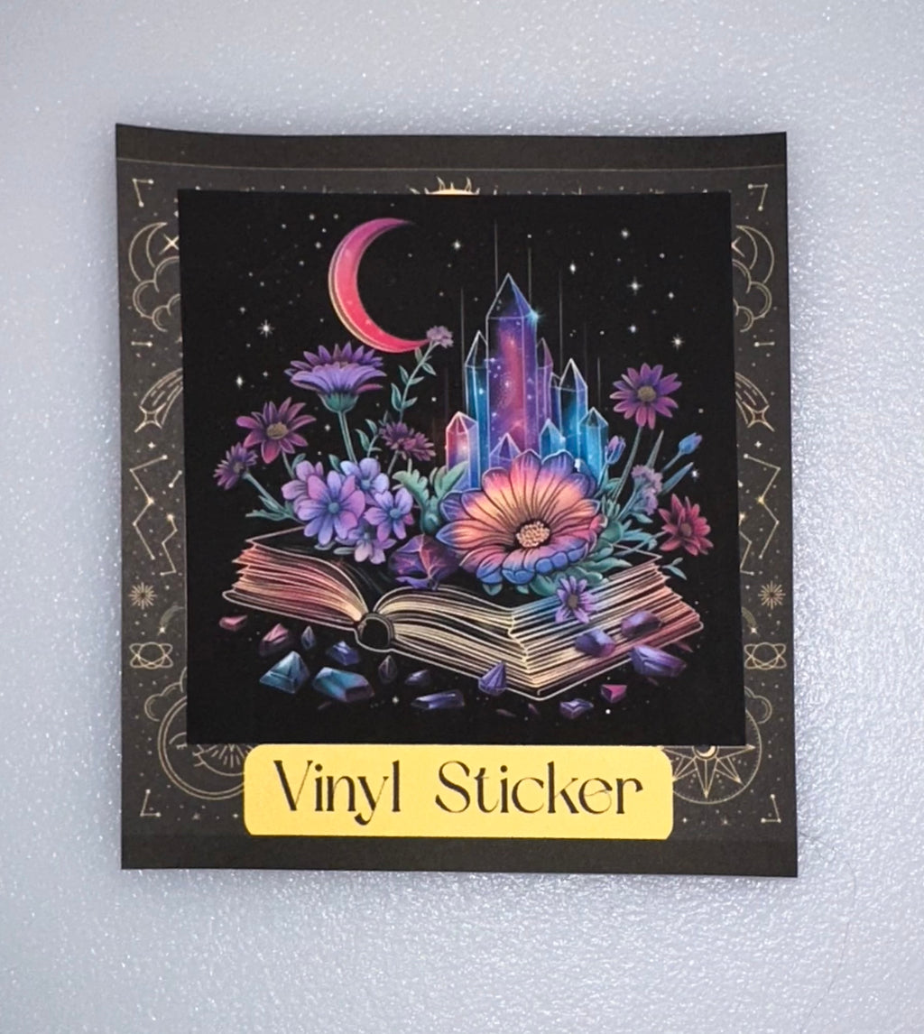 Crystal Chapters Vinyl Sticker