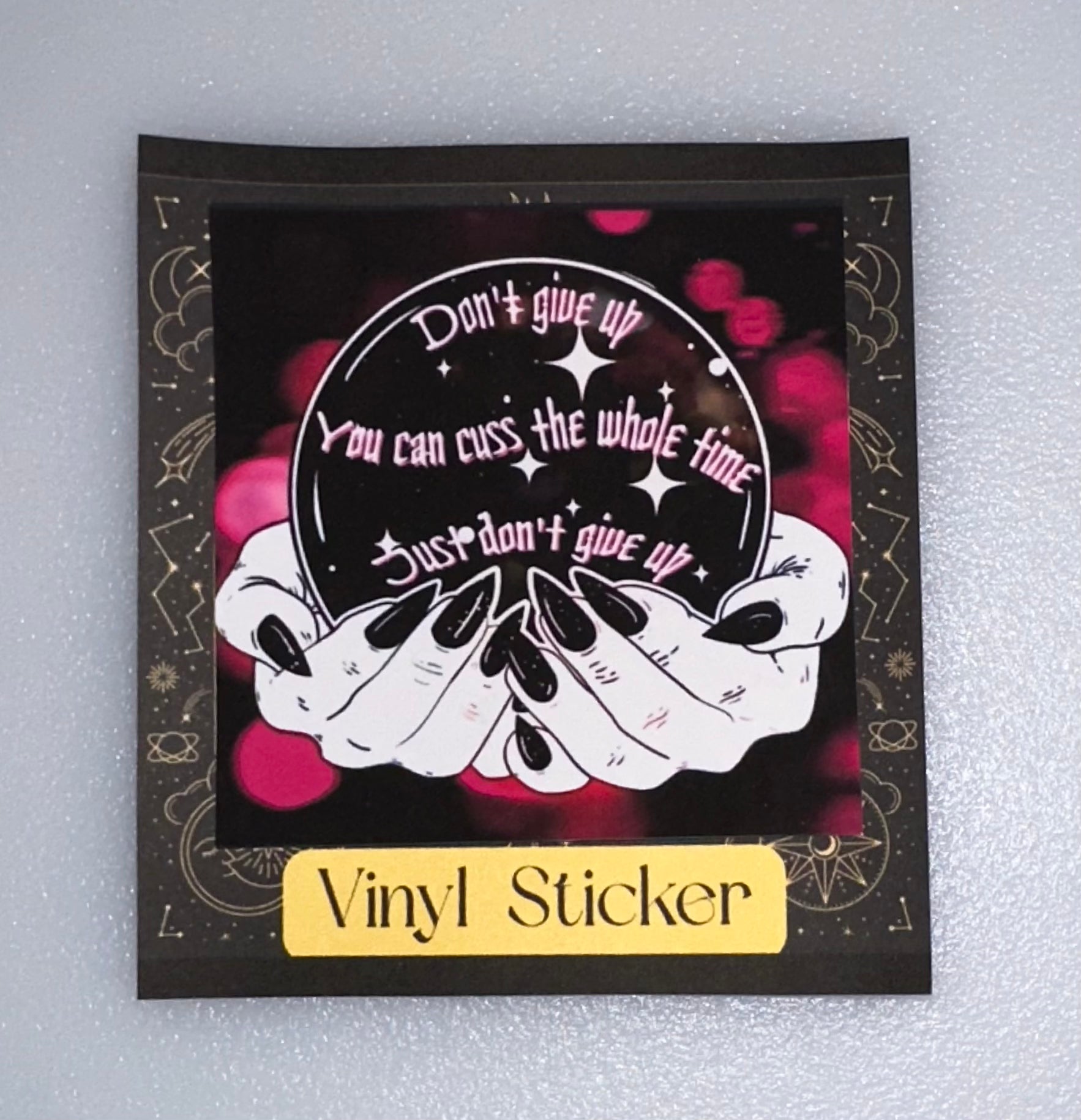 Cuss & Concur Vinyl Sticker