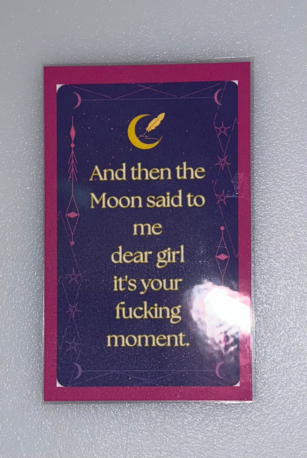Moon Said So Wide Bookmark