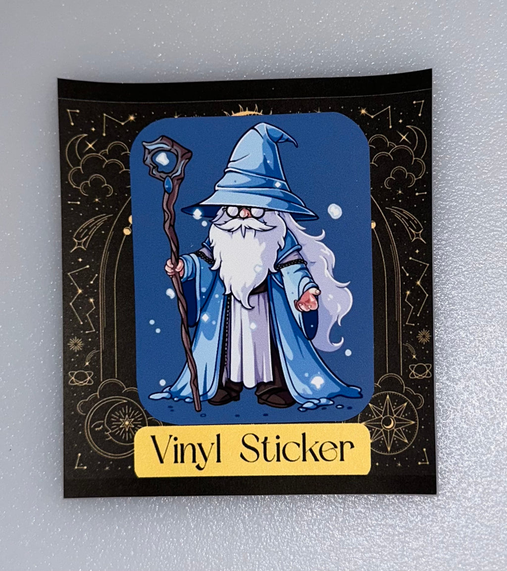 Moonlit Mage Vinyl Sticker